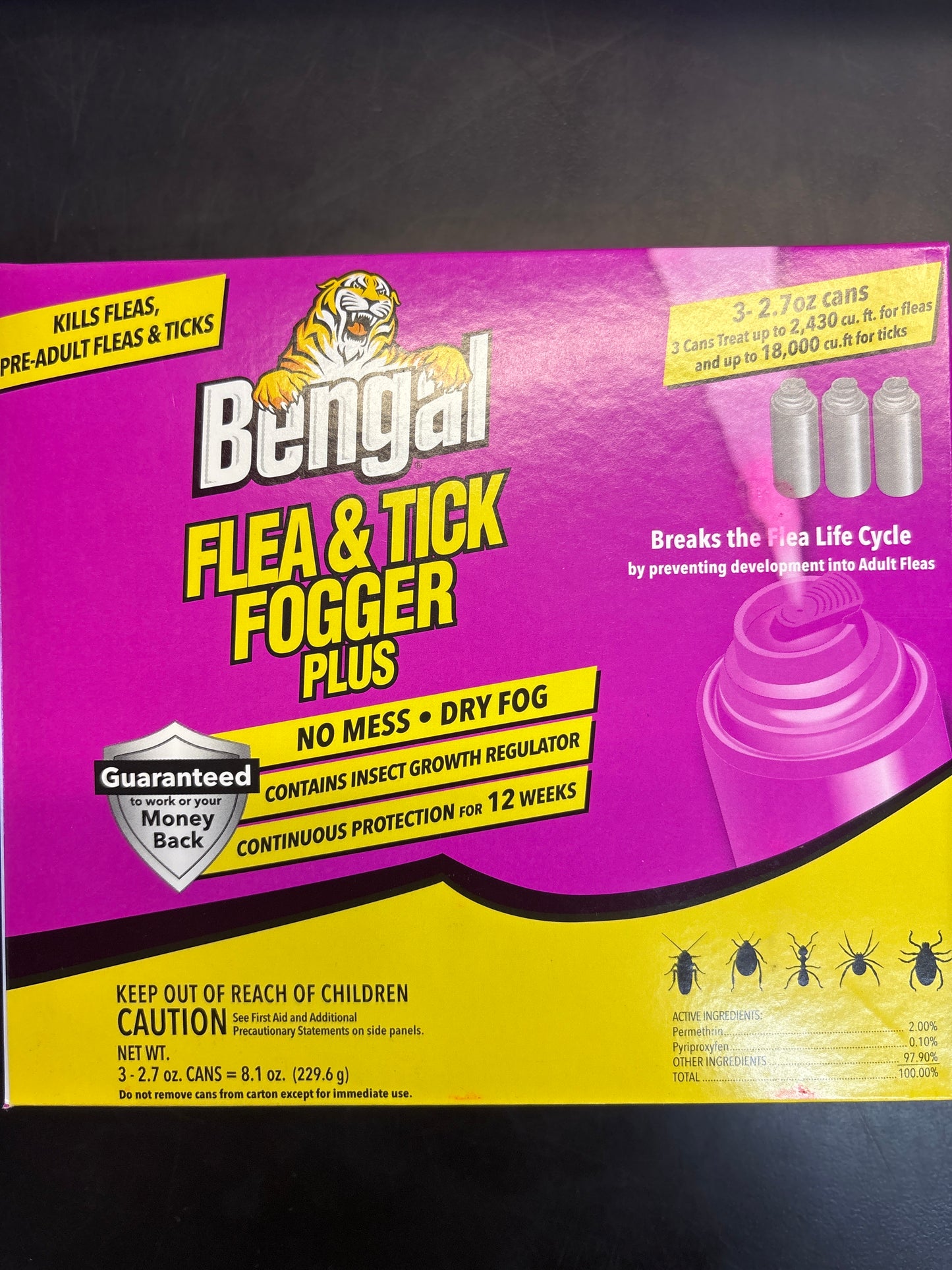 Bengal Flea And Tick Fogger Plus