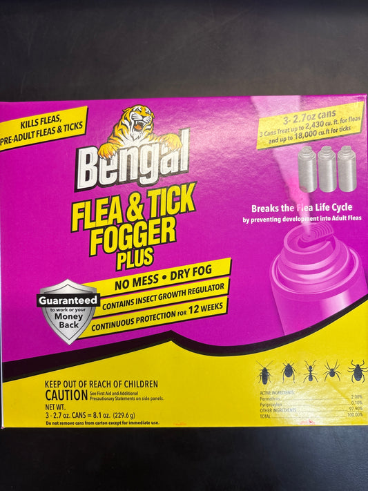 Bengal Flea And Tick Fogger Plus