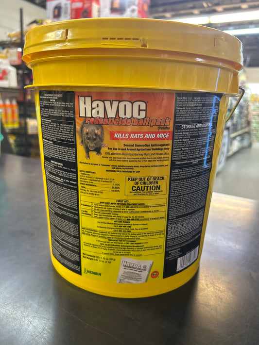 Havoc Rodenticide Bait Packs