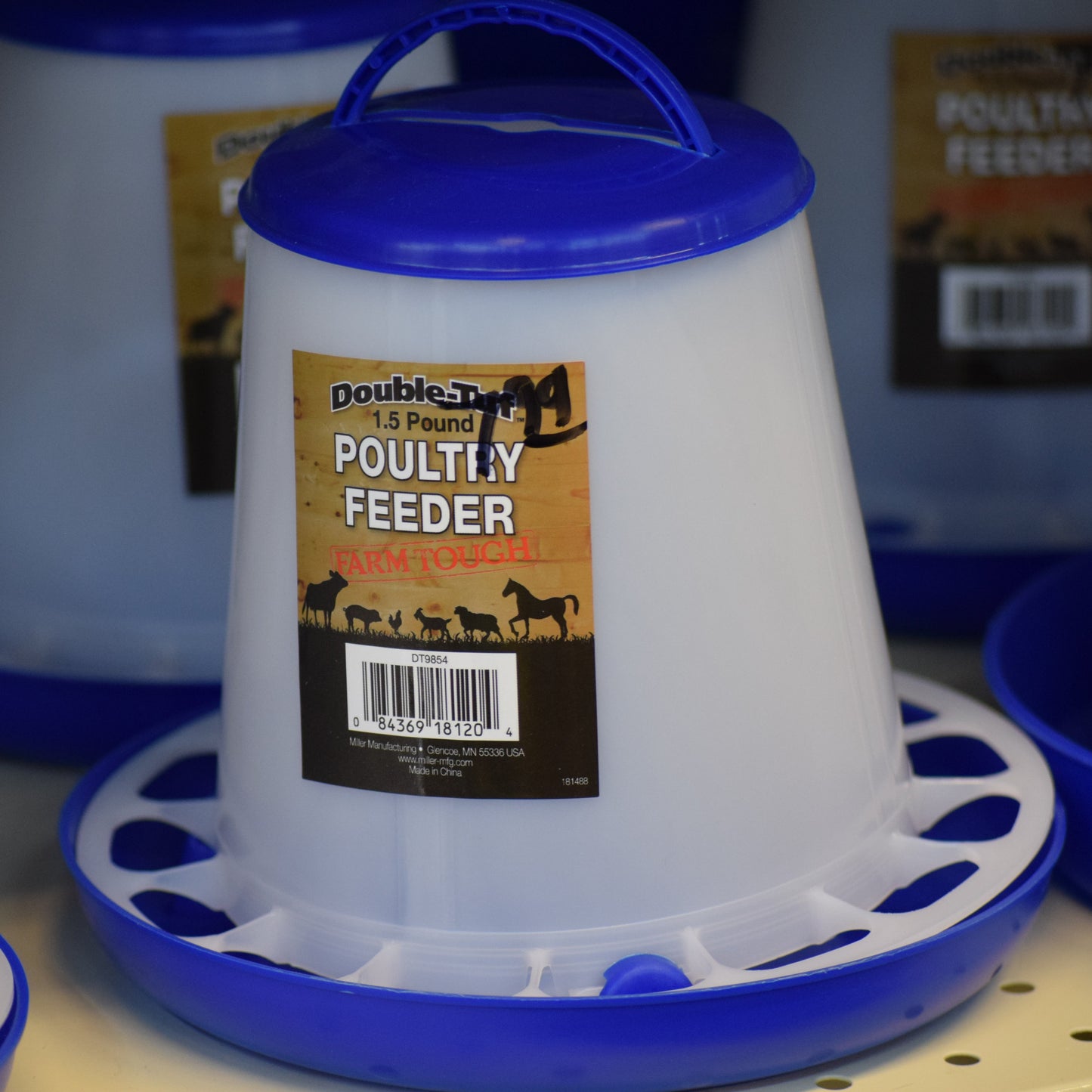 Double Tuff Poultry Feeder 1.5lb