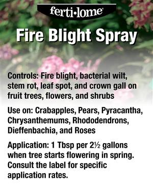 FertiLome Fire Blight Spray