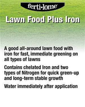 Lawn Food Plus Iron 24-0-4