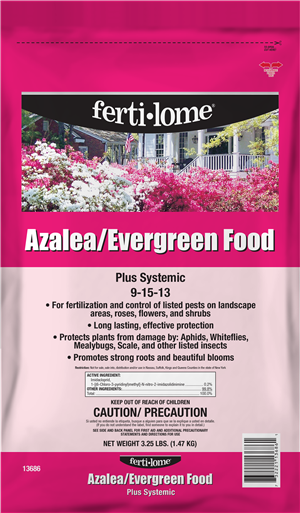 FertiLome Azalea Evergreen Food+ with Systemic 9-15-13