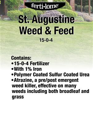 St. Augustine Weed & Feed 15-0-4