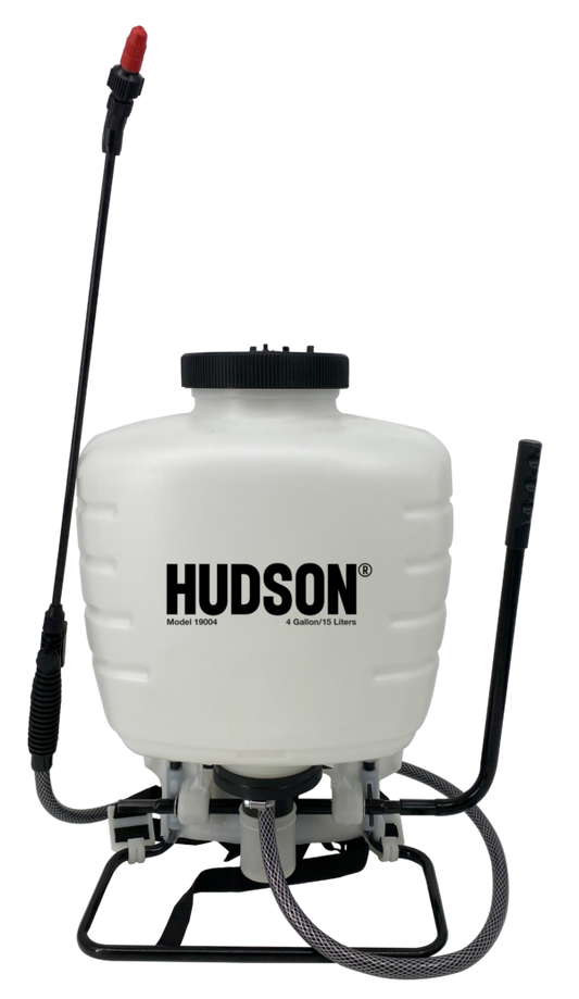 Hudson 4 Gal Piston Pump Backpack Sprayer