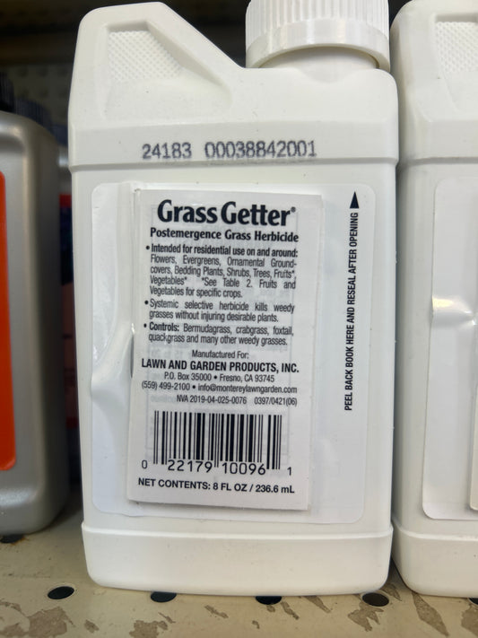Grass Getter Systemic Selective Herbicide