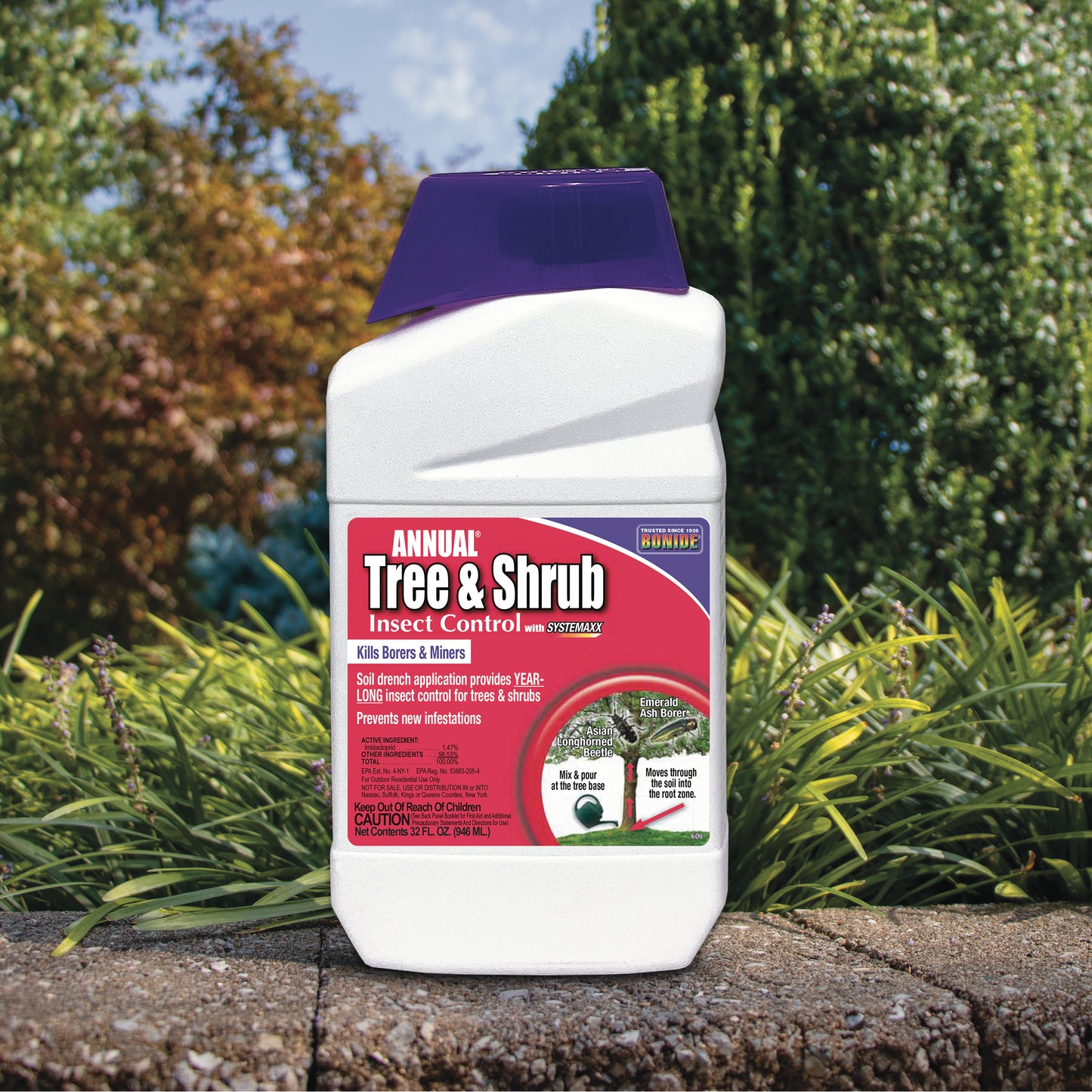 Bonier annual tree and shrub insect control