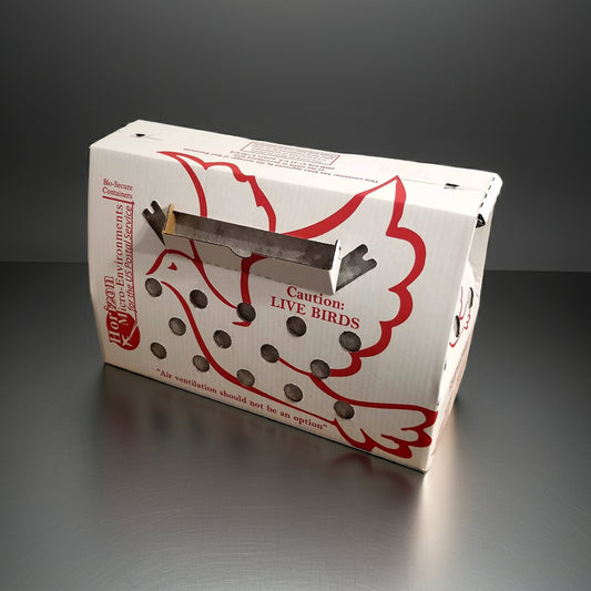 Economy Live Bird Shipping Boxes "Vented" - USPS Approved