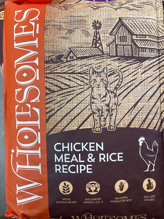 Wholesome Chicken Meal & Rice Recipe Cat