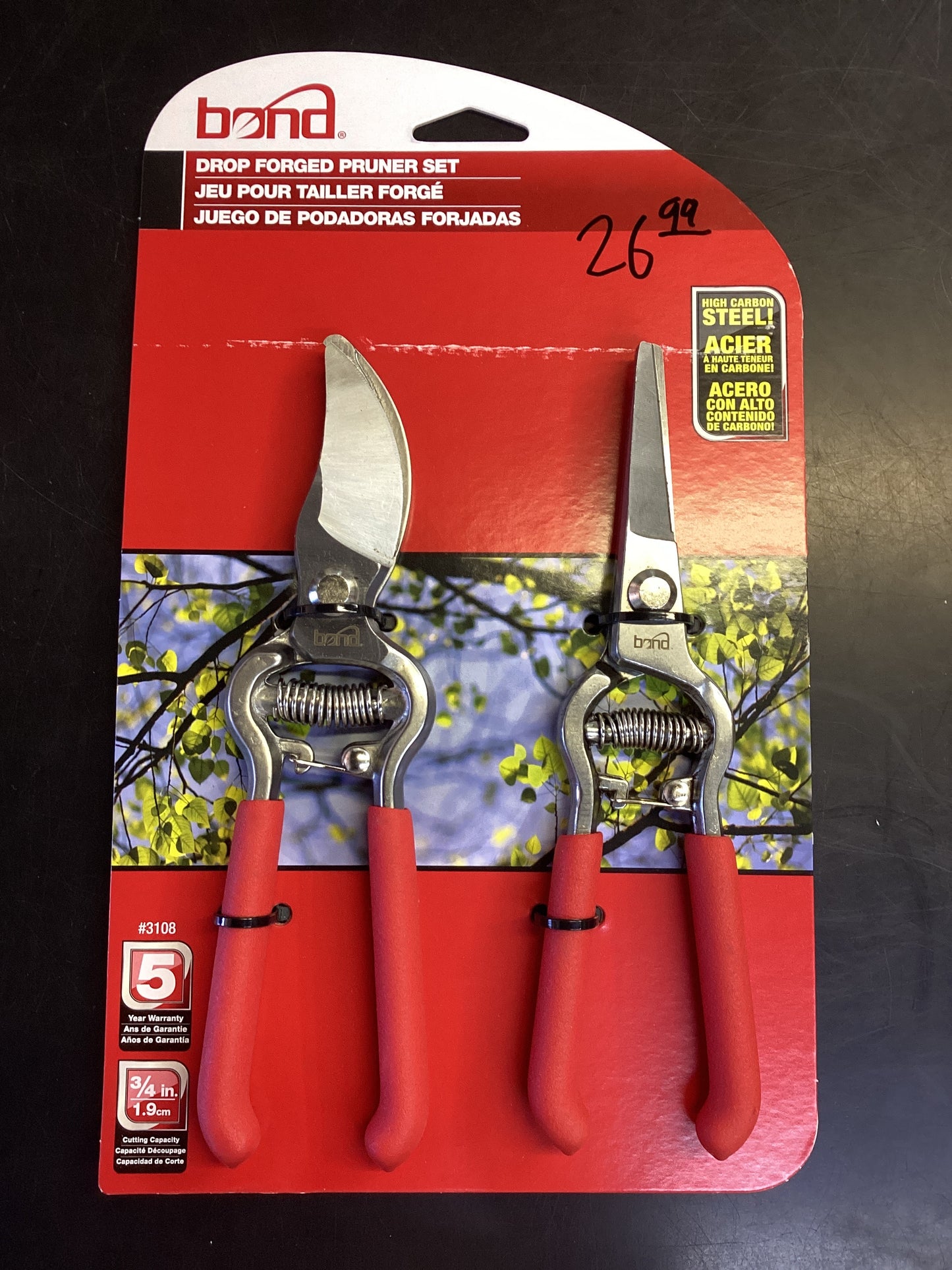 Drop Forged Pruner Set