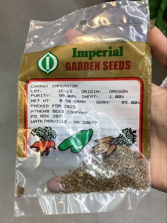 Imperator Carrot Seeds