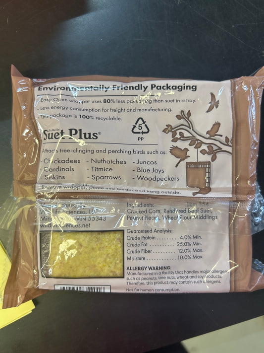 Suet Plus Peanut Dough