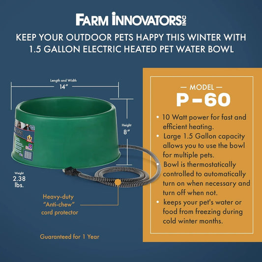 Farm Innovators Heated Pet Bowl