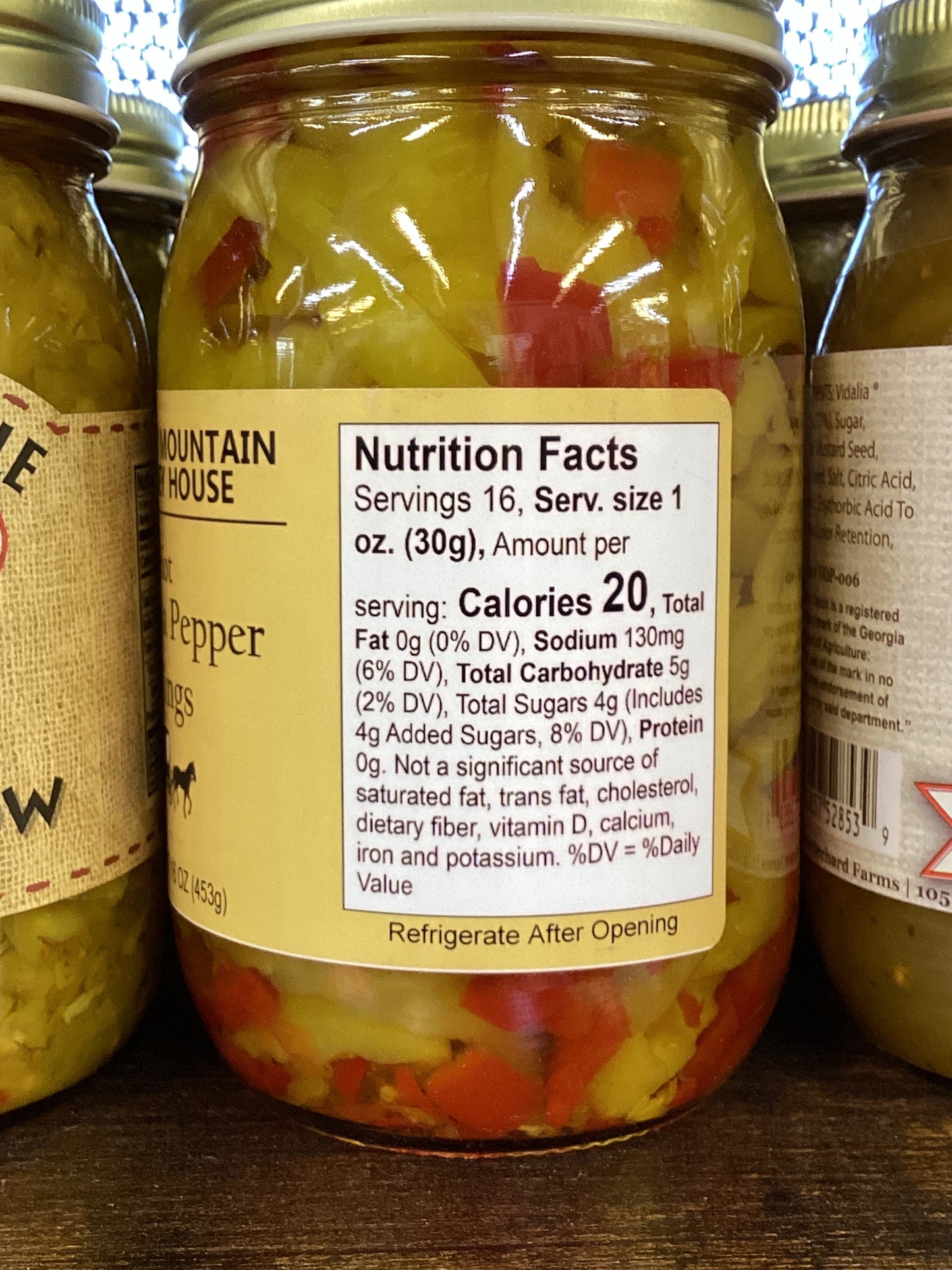 Hot Banana Pepper Rings