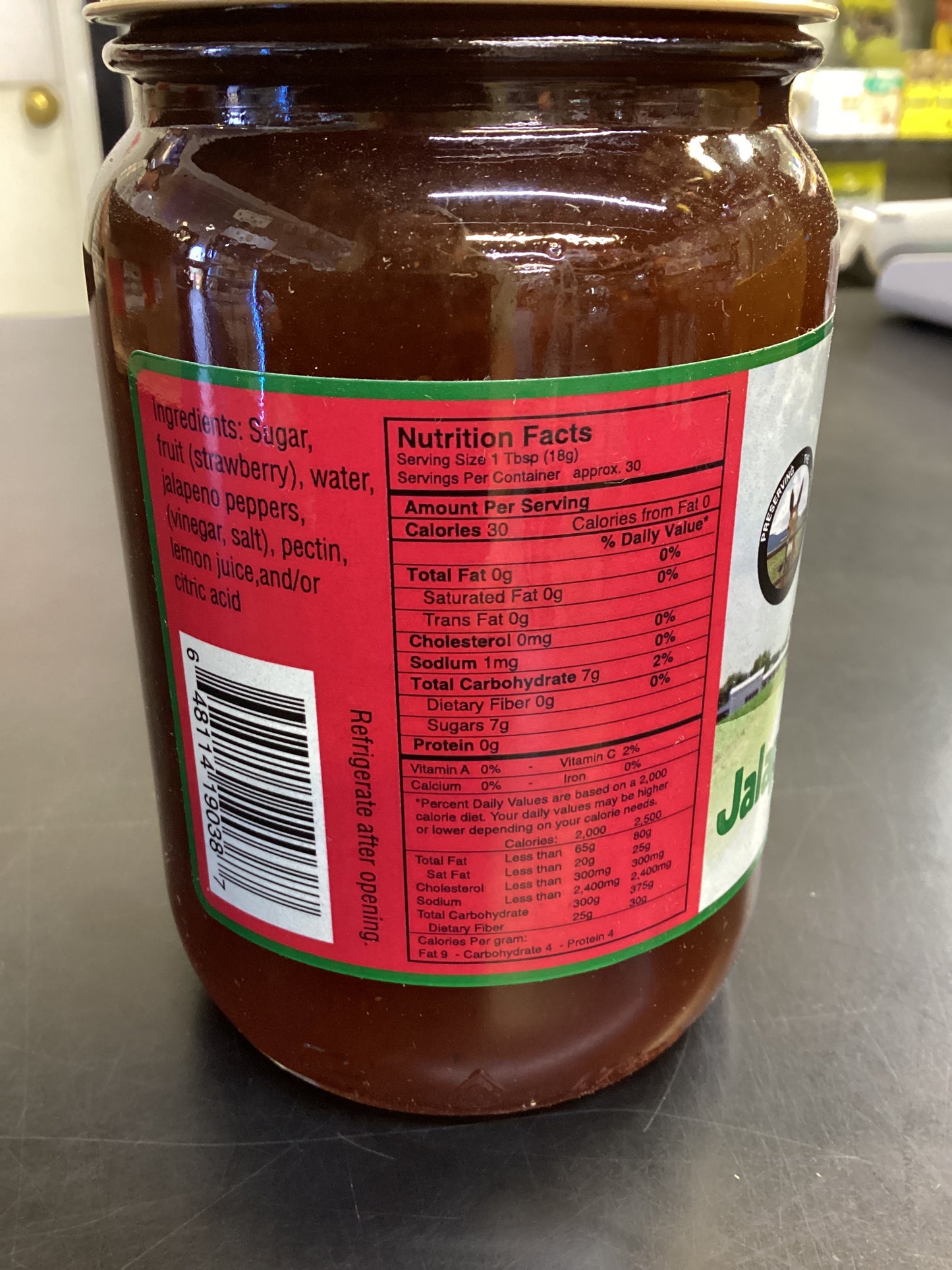 Jalapeño Strawberry Preserves