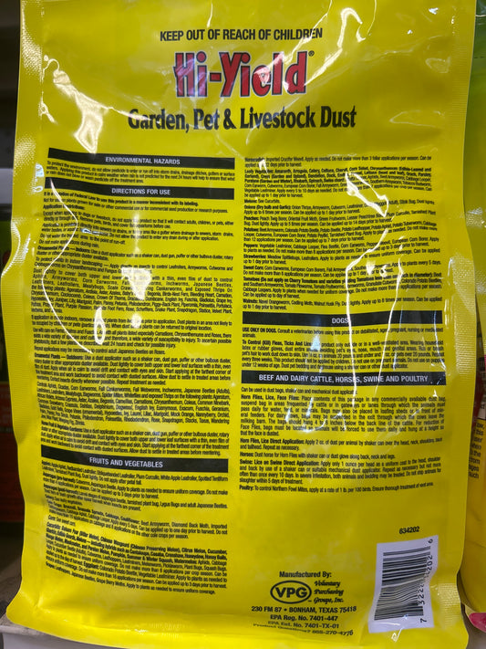 Hi-Yield Garden, Pet & Livestock Dust