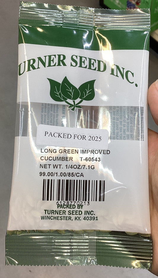 Long Green Improved Cucumber Seed