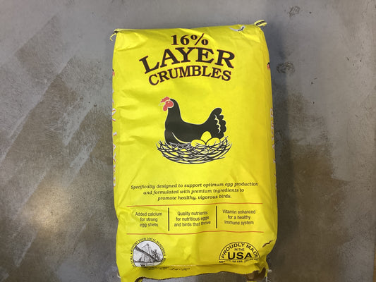 Tucker Milling 16% Layer Crumbles