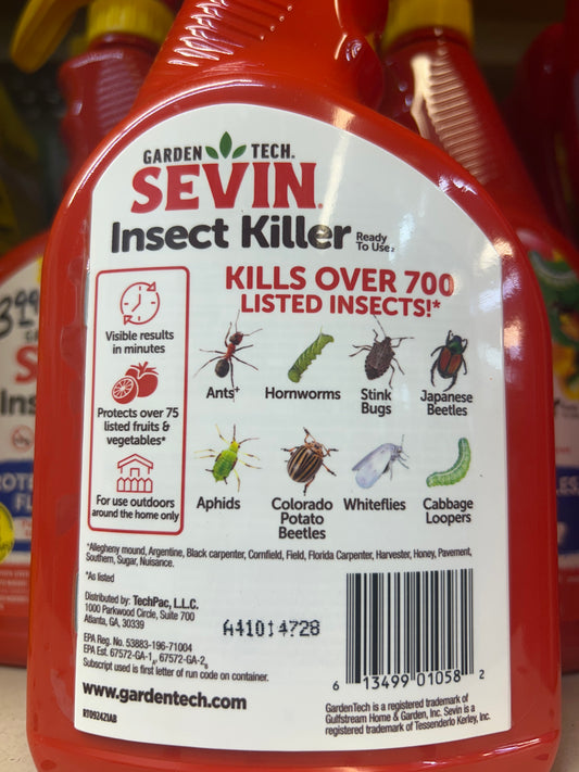 Sevin - RTU Spray Insect Killer