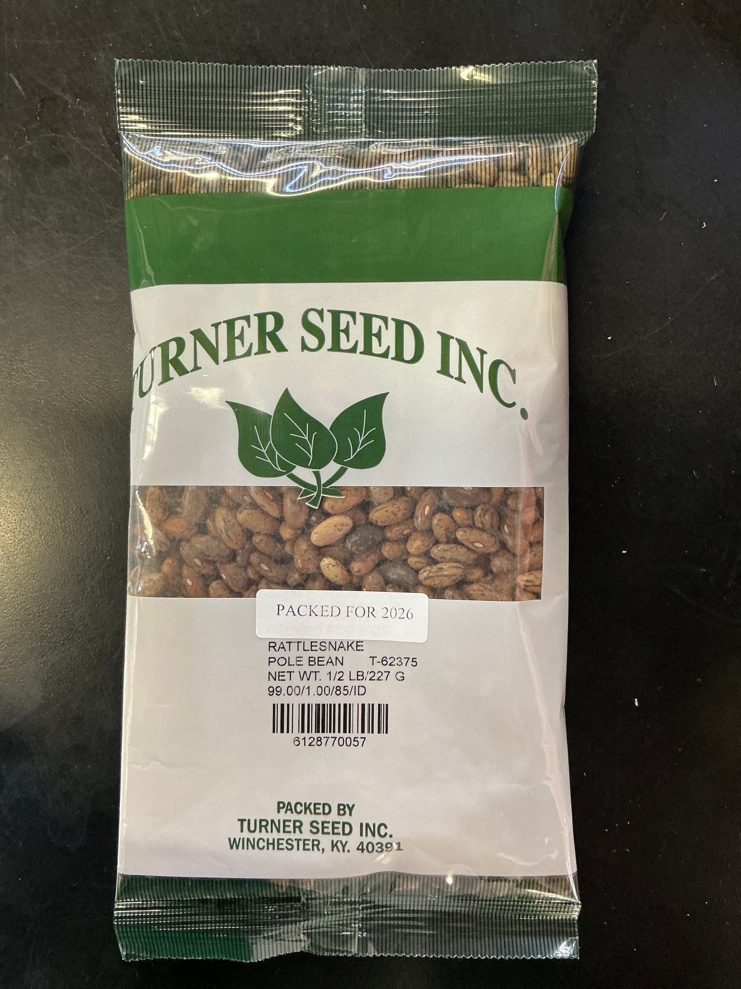 Rattlesnake Pole Bean Seed