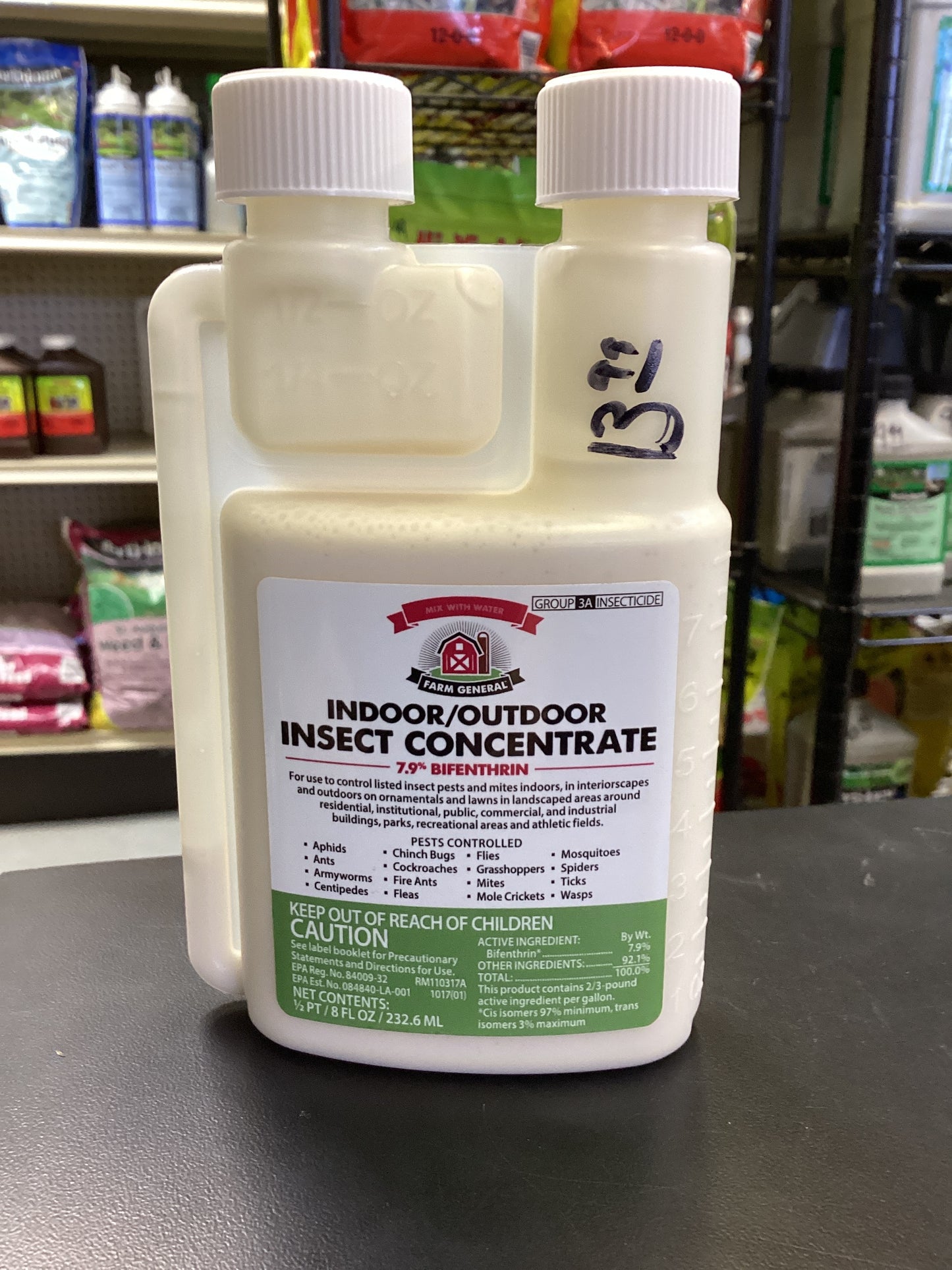 7.9% Bifenthrin Indoor/Outdoor Insect Concentrate - Pint