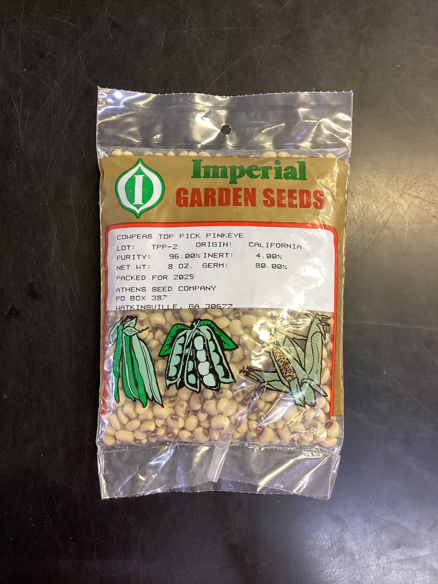 Pinkeye Purple Hull Cowpea