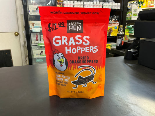 Happy Hen Dried Grass Hoppers