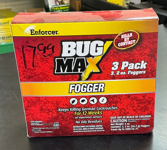 BUGMAX 3 Pack Insect Foggers