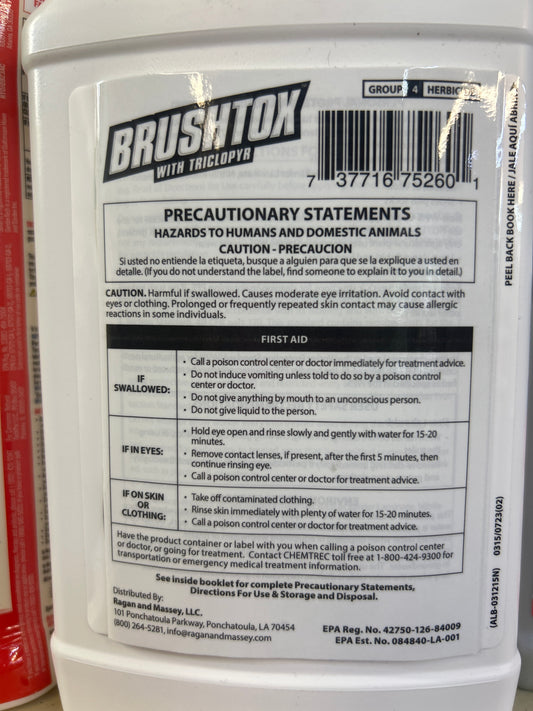 Brushtox with Triclopyr Brush Killer Concentrate