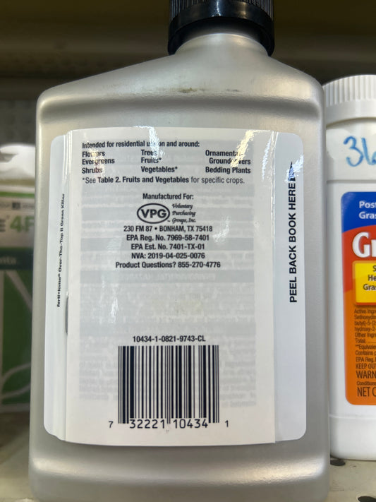 Over The Top II Grass Killer