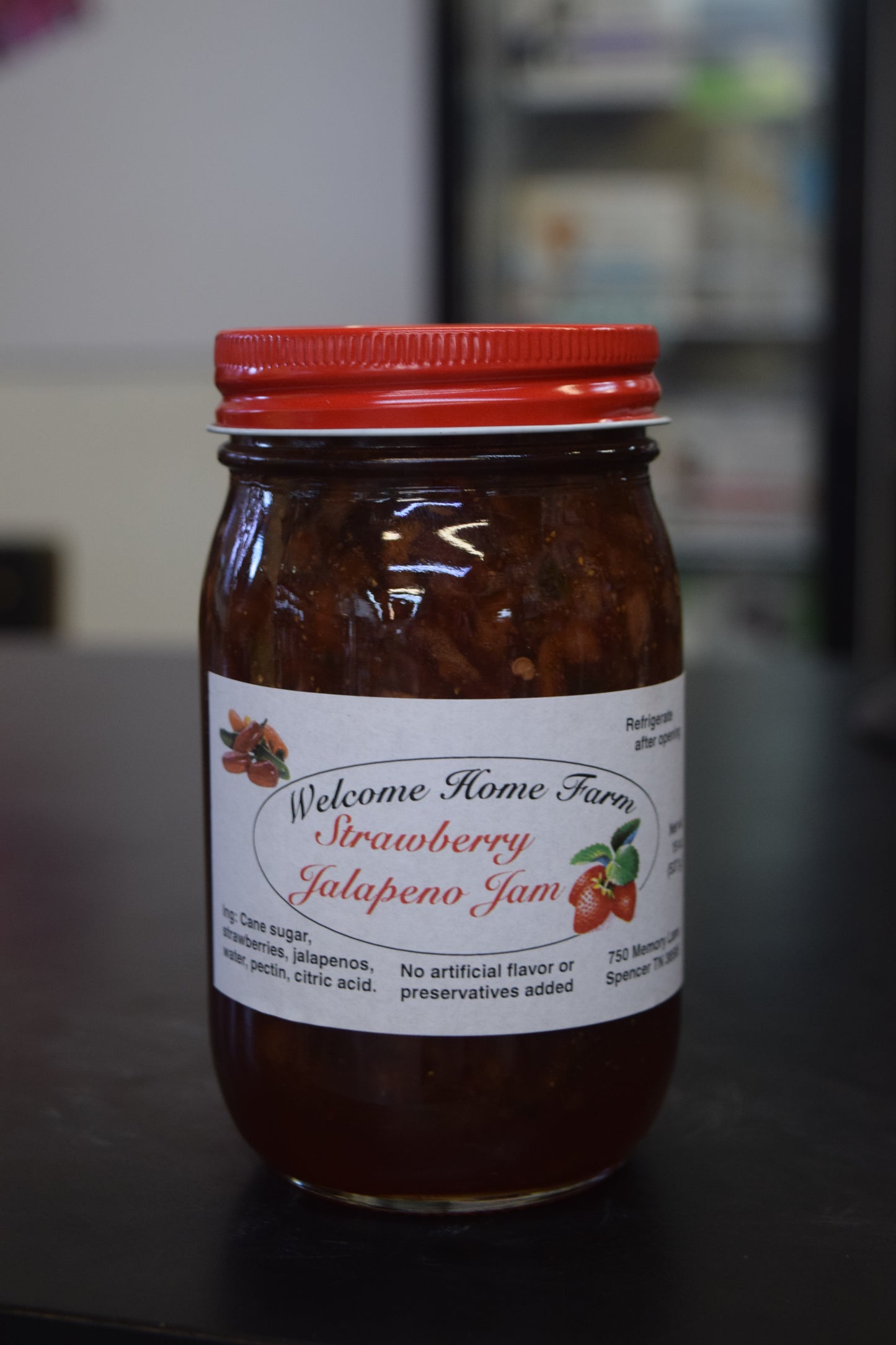 Strawberry Jalapeño Jam