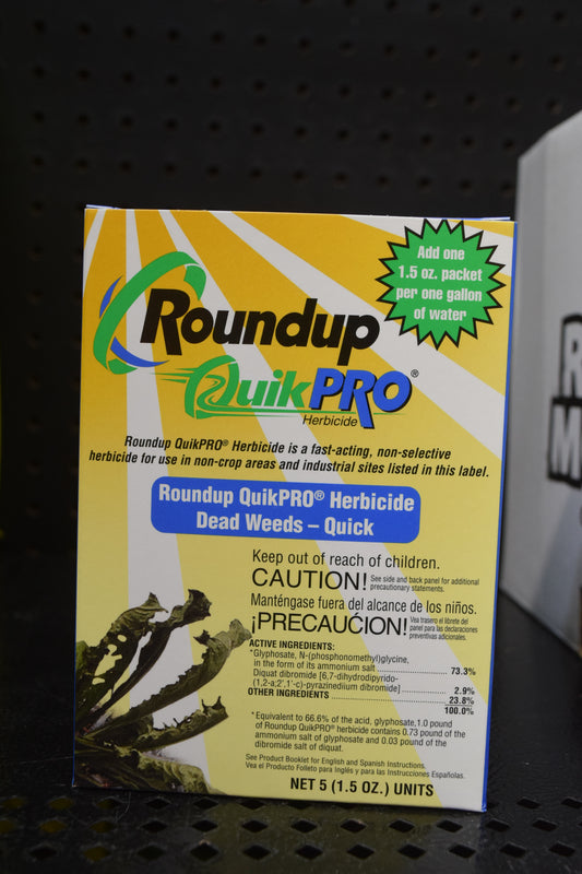 Roundup Quik Pro- Water soluble