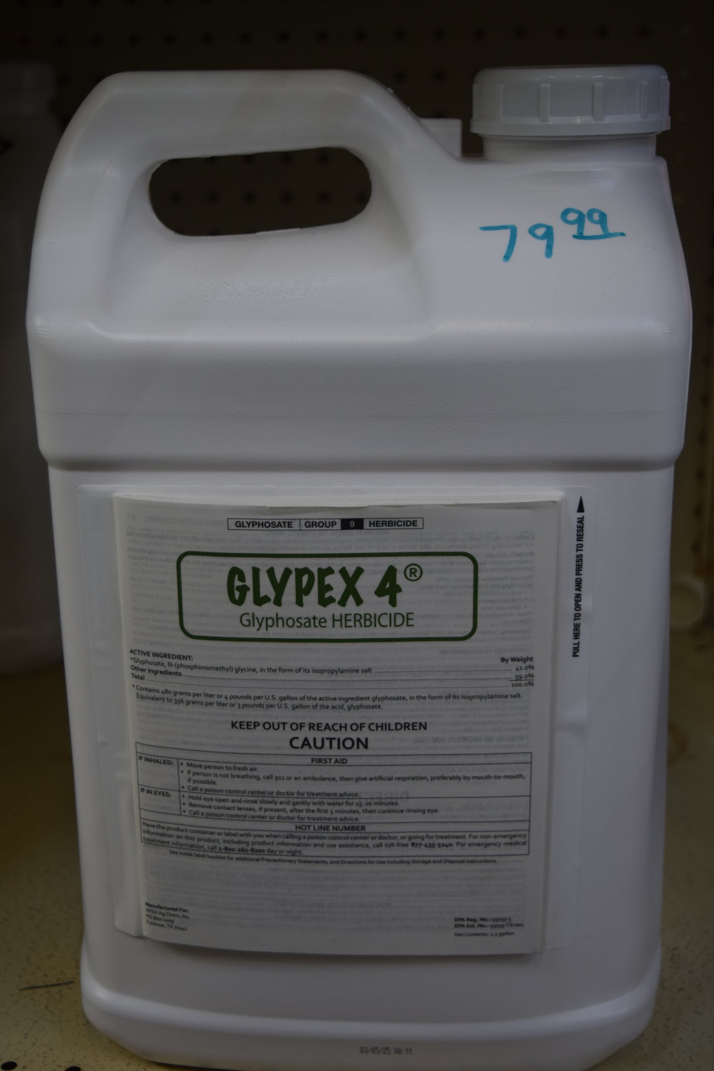 41% Glyphosate Weed & Grass Killer - 2.5 Gal