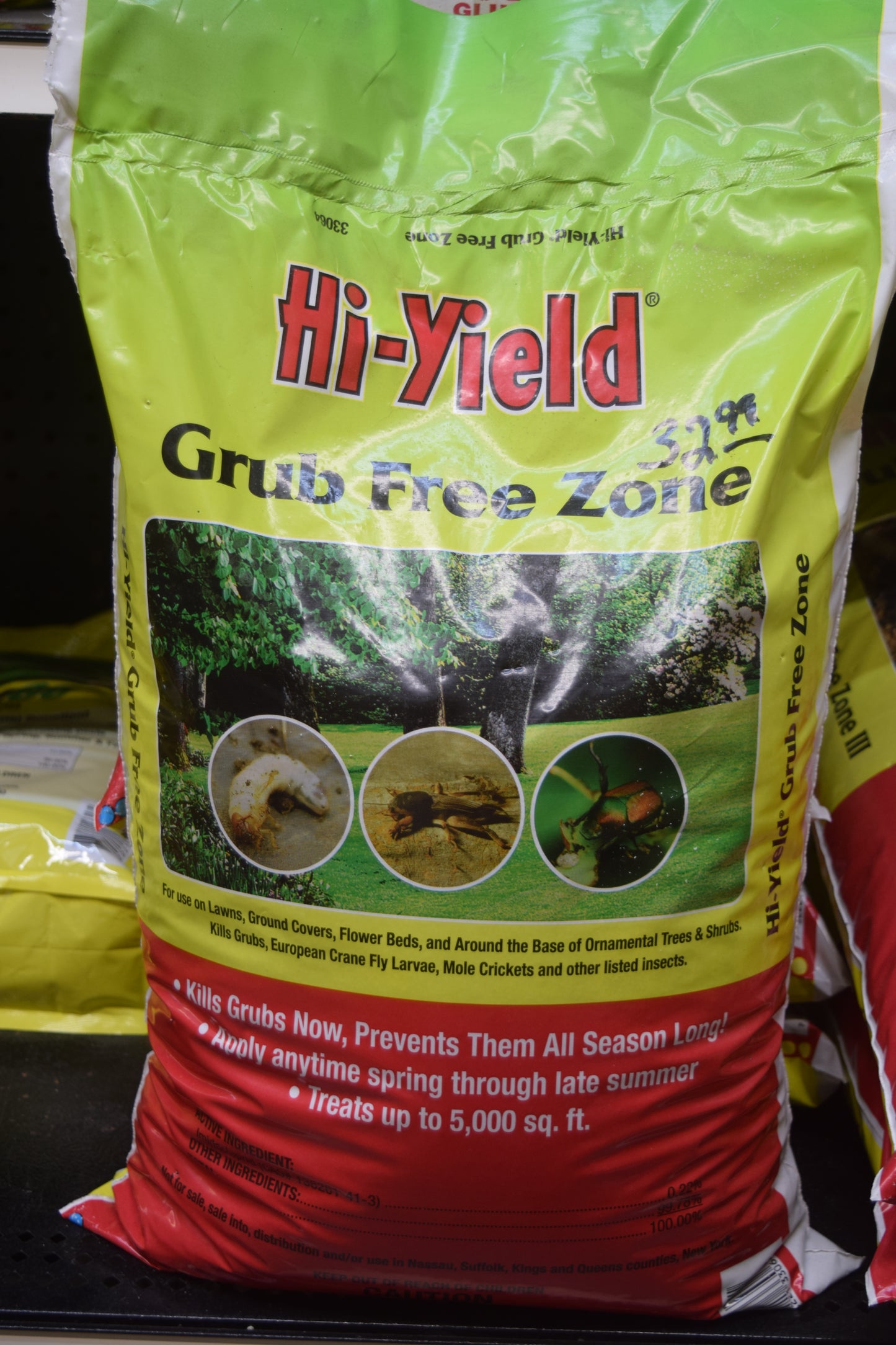 Hi Yield Grub Free Zone