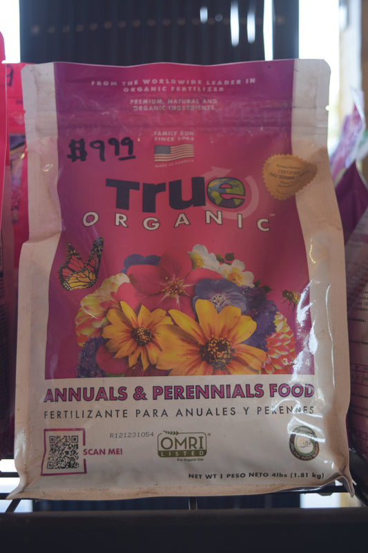 True Organic Annuals & Perennials Food