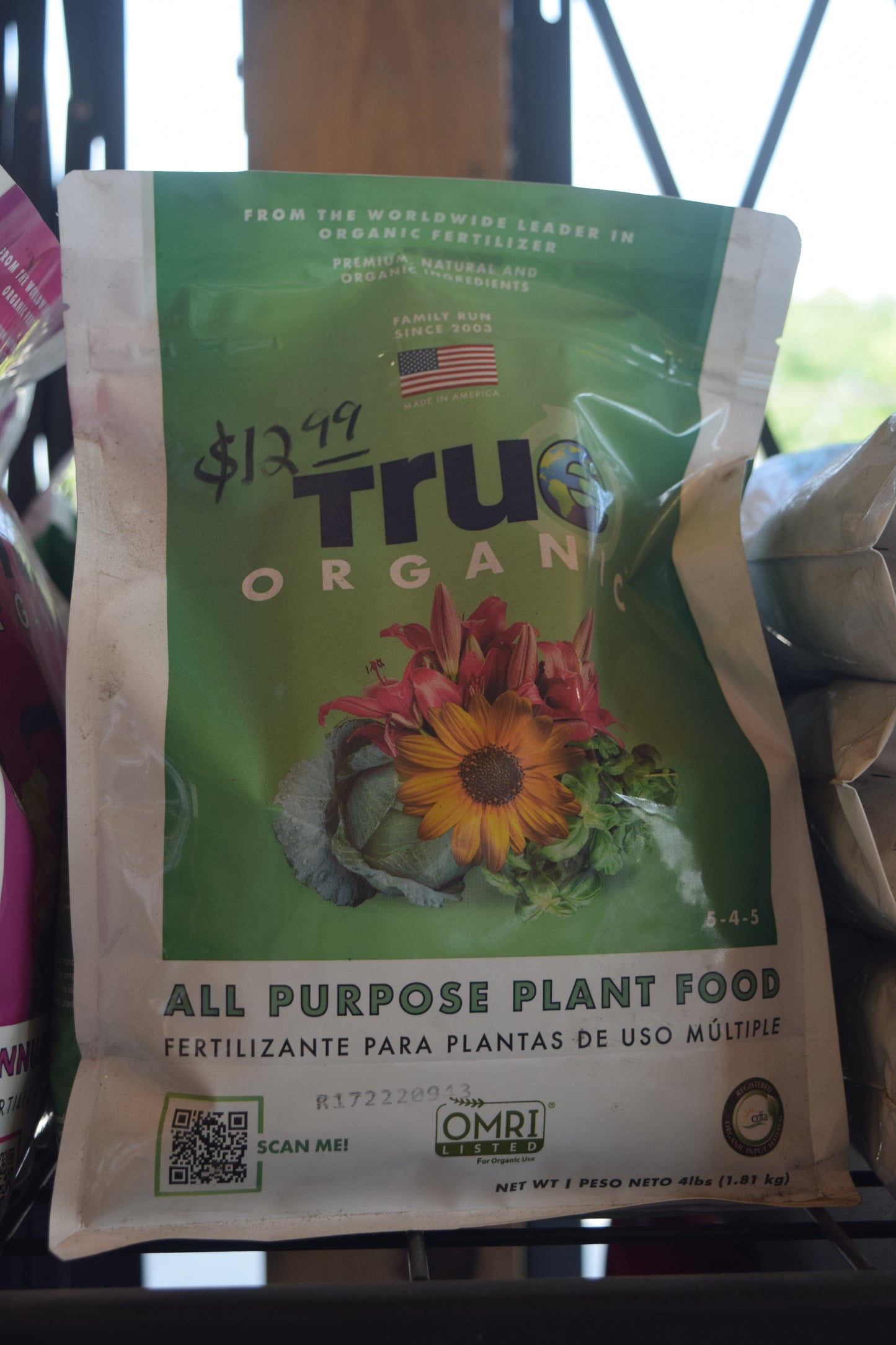 True Organic All Purpose Plant Food
