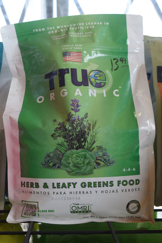 True Organic Herb & Leafy Greens Food