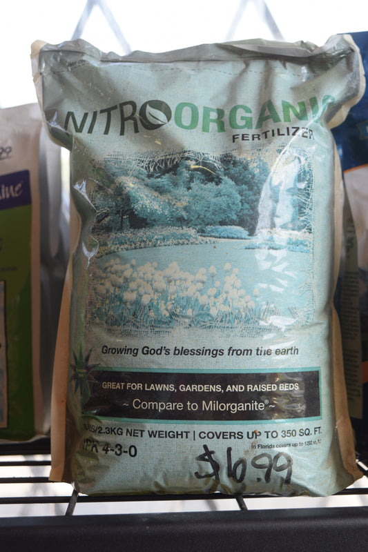 NitroOrganic 4-3-0 Fertilizer