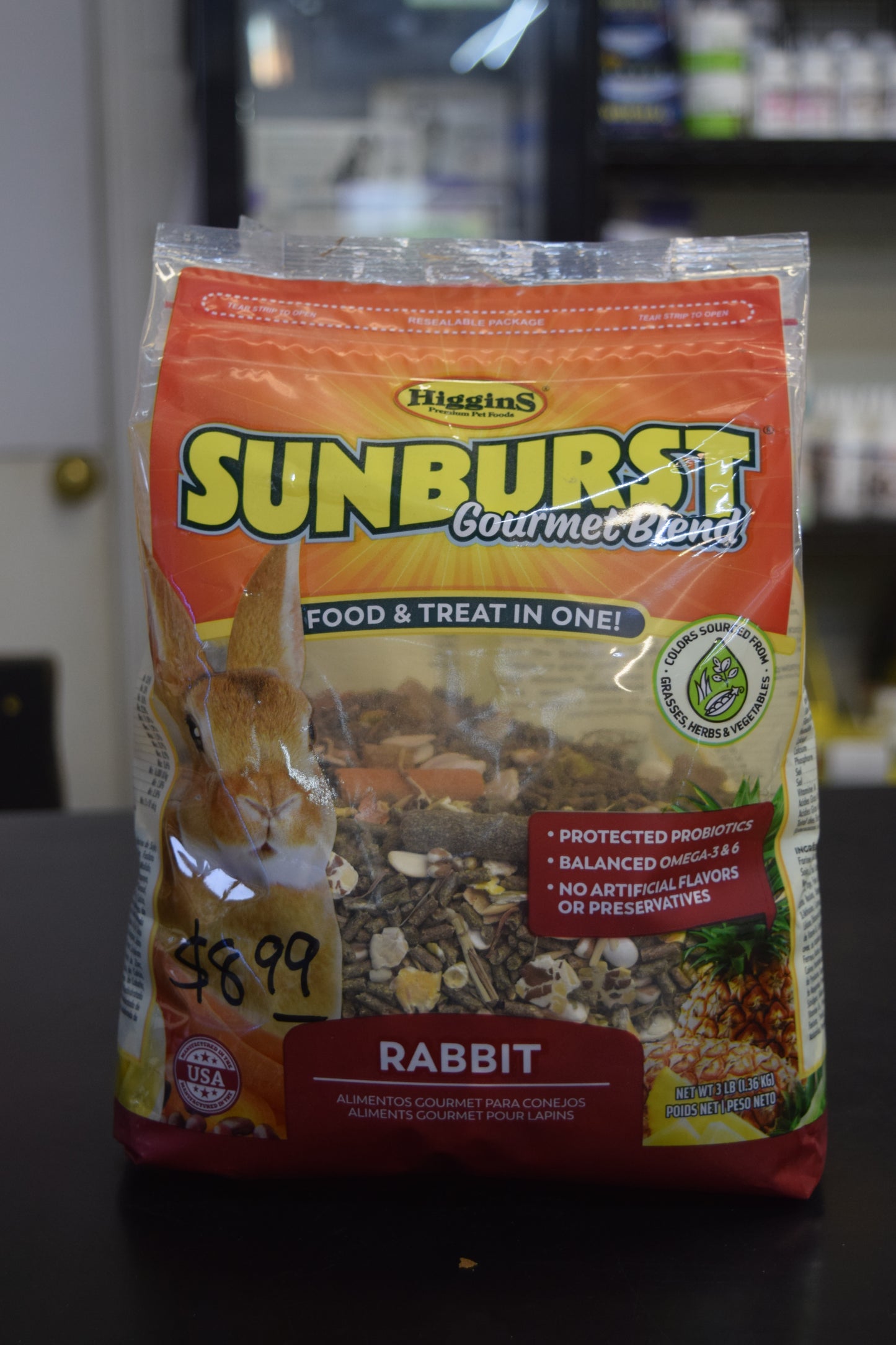 Sunburst Rabbit Blend 3lbs