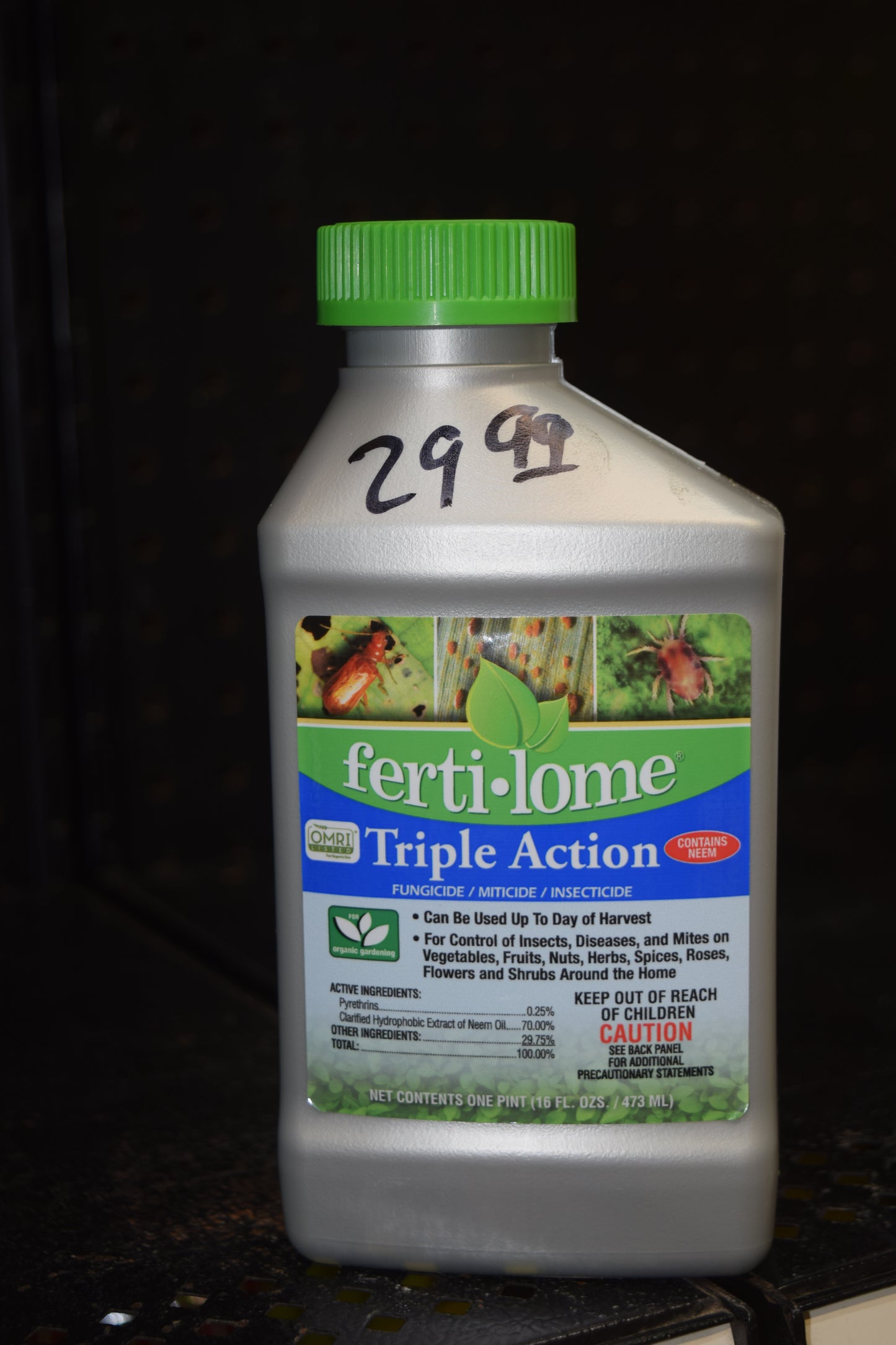 Triple Action Fungicide / Miticide / Insecticide - Concentrate