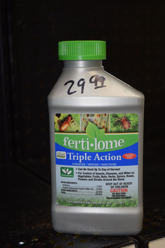 Triple Action Fungicide / Miticide / Insecticide - Concentrate