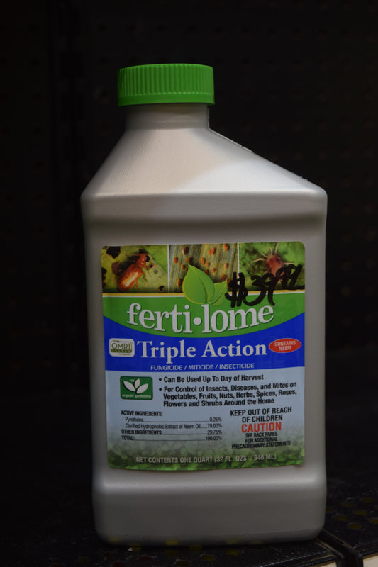 Triple Action Fungicide / Miticide / Insecticide - Concentrate