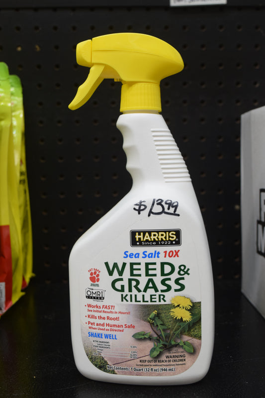Sea Salt 10X Weed & Grass Killer
