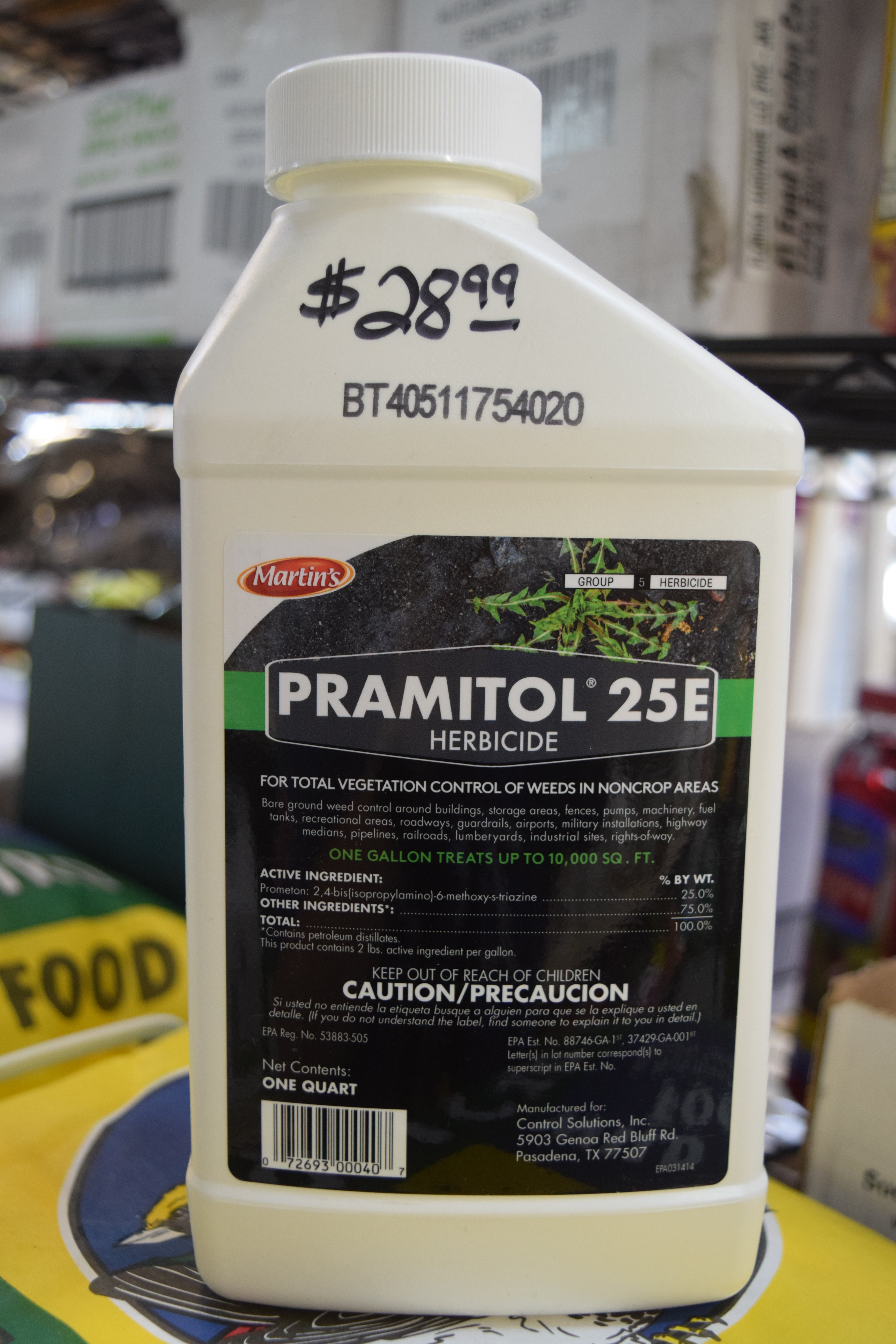 pramitol 25e herbicide Pramitol 25E – 41 Feed And Garden