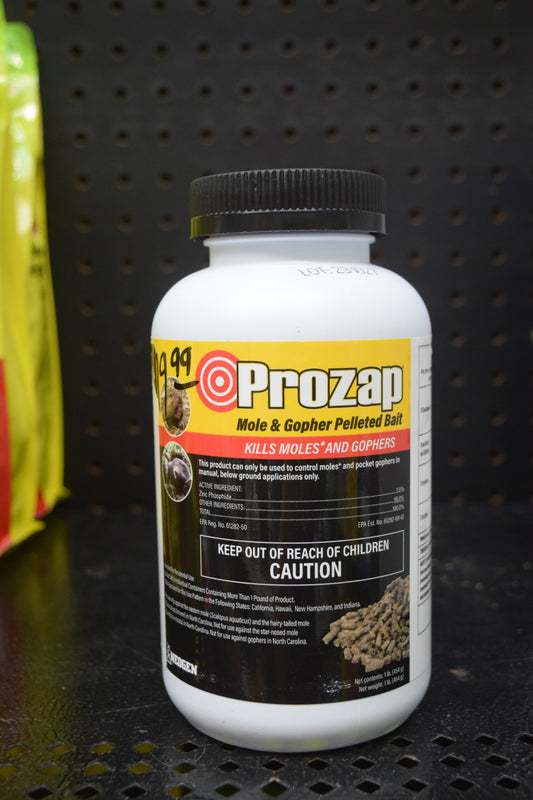Prozap Mole & Gopher Pelleted Bait