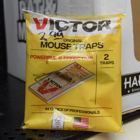 Victor Metal Pedal Mouse Trap - 2 pack