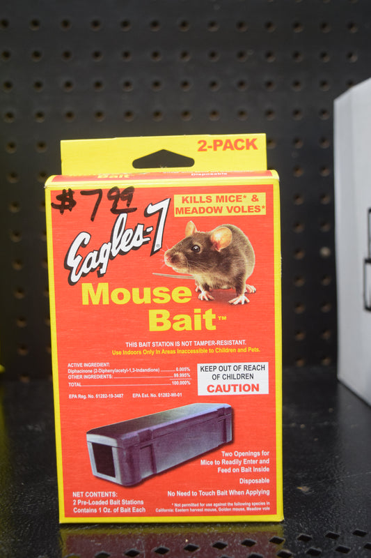 Eagles-7 Mouse Bait 2 Pack