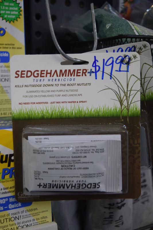 Sedgehammer + Turf Heribicide