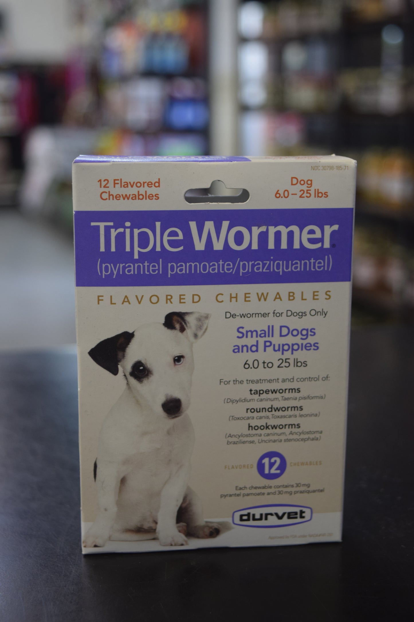 Triple Wormer Small Dog Chewables 12ct