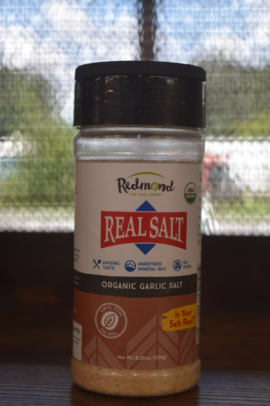 Real Salt Organic Garlic Salt